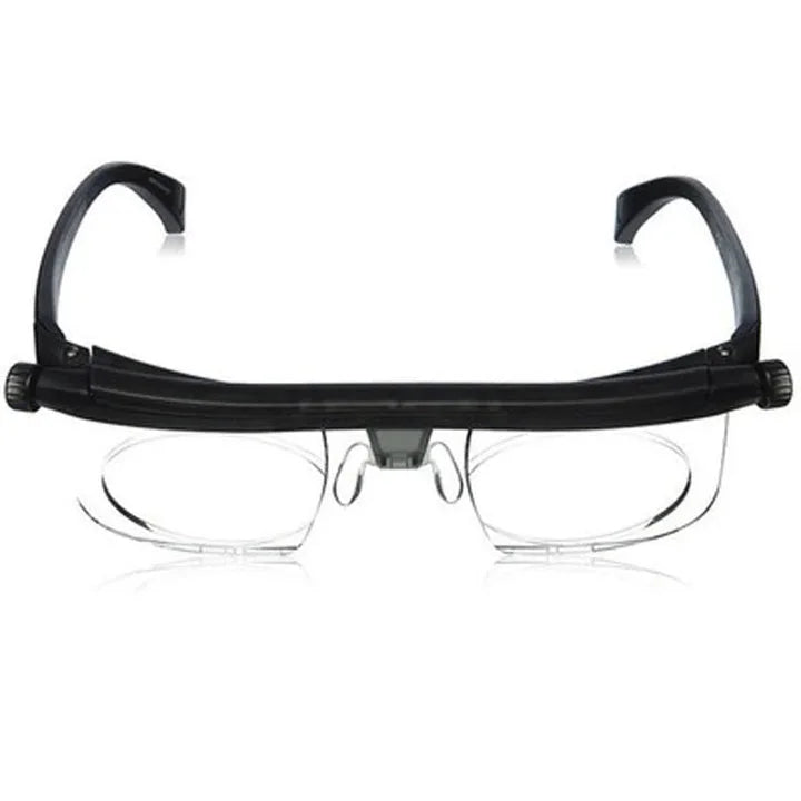 Unisex VisiFlex verstelbare bril voor scherp zicht dichtbij & veraf, geen recept nodig. Ideaal voor oogzorg.