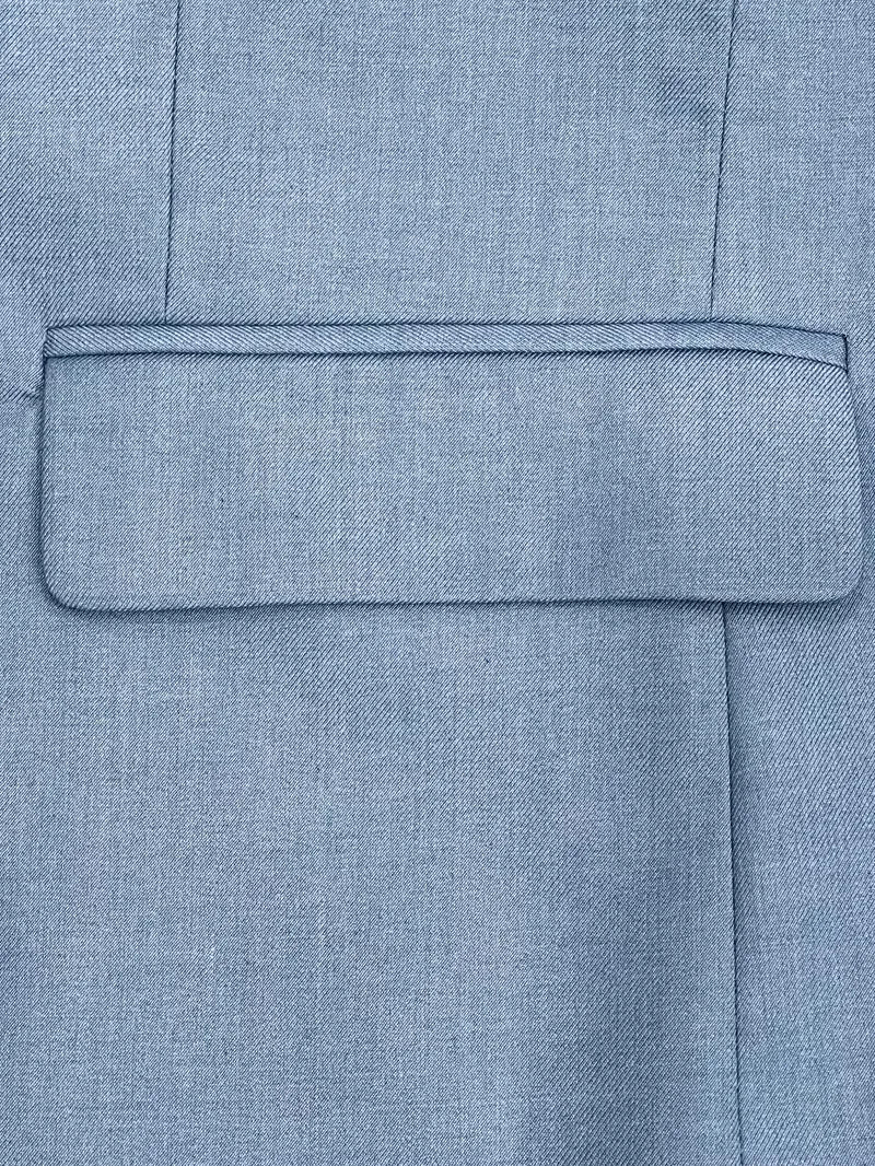Zakelijk driedelig heren pak, slim fit, professioneel en comfortabel voor lange werkdagen.