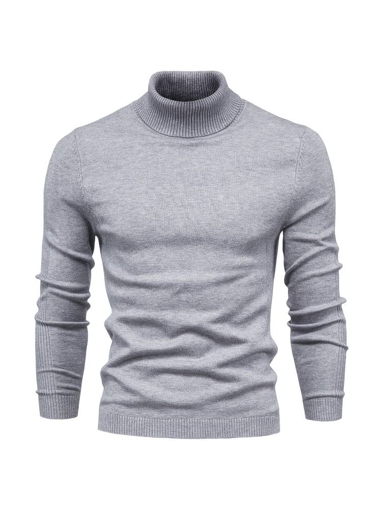 Warme heren trui met coltrui, comfortabel en stijlvol. Essentieel voor de wintergarderobe.