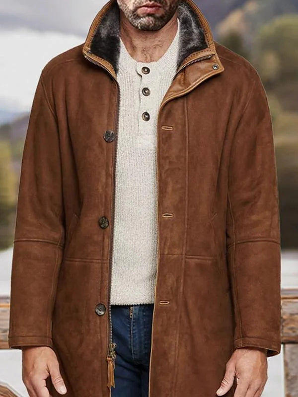 Stijlvolle en comfortabele heren waterafstotende jas. Perfecte warme winterjas voor herenmode.