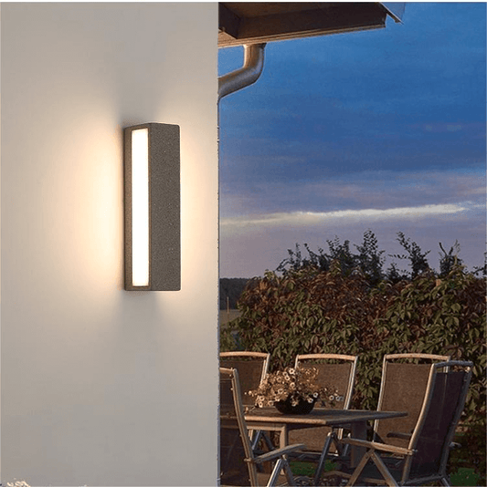 LED Buitenwandlamp - Rechte Hoek Design