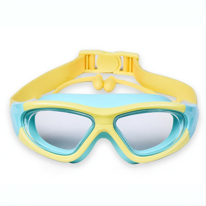 Kind geniet van helder zicht onder water met deze comfortabele anti-fog kinderzwembril.