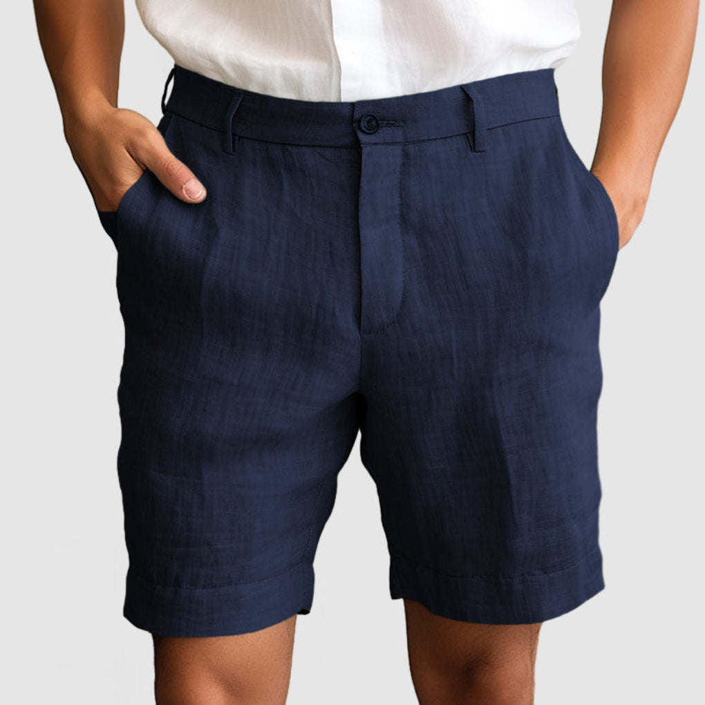 Casual ademende herenshorts voor mannen, biedt comfort en stijl voor de zomer en lente. Perfect voor dagelijks gebruik.