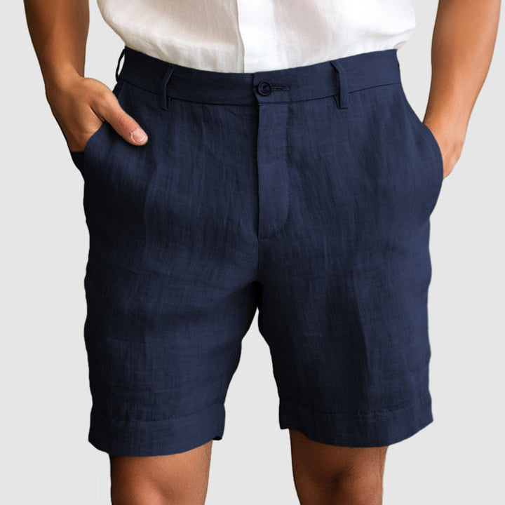 Casual ademende herenshorts voor mannen, biedt comfort en stijl voor de zomer en lente. Perfect voor dagelijks gebruik.