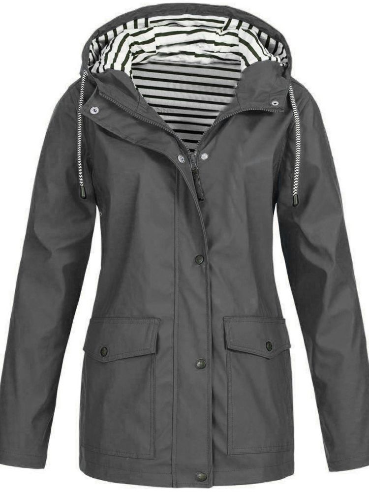 Volledige lengte Sophie dames trenchcoat, water- en winddicht, een must-have voor vrouwenkleding.