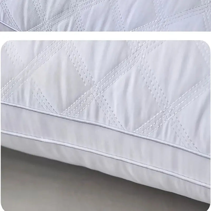 Luxe hotelkwaliteit kussens (set van 2) voor slaapkamer, met nekondersteuning en ademend comfort.