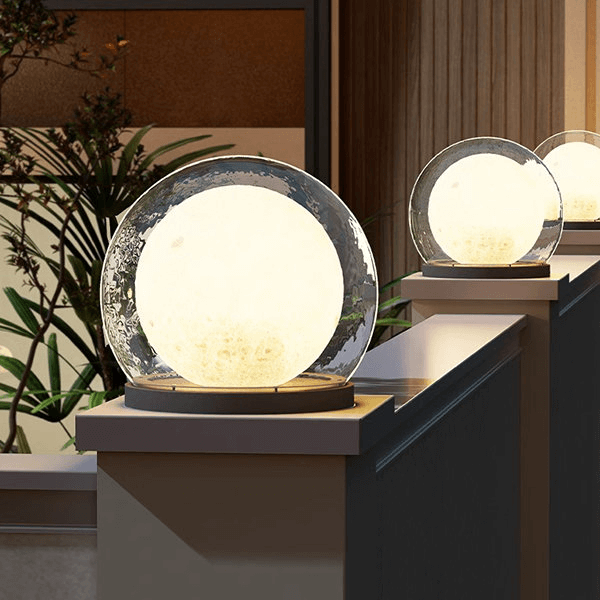 Moderne Buitenlamp - Maanvormig Design