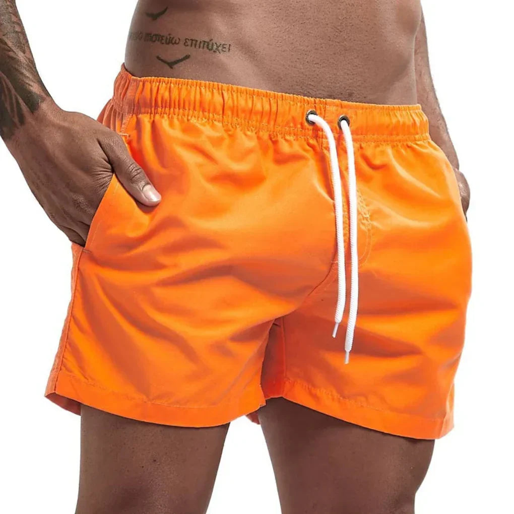 Comfortabele en sneldrogende zwemshorts voor heren, perfect voor zowel strand als zwembad.