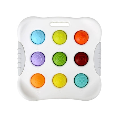 "Felle, kleurrijke kinderfidget met genummerde bubbels voor sensorisch spel, stressverlichting en leerplezier."