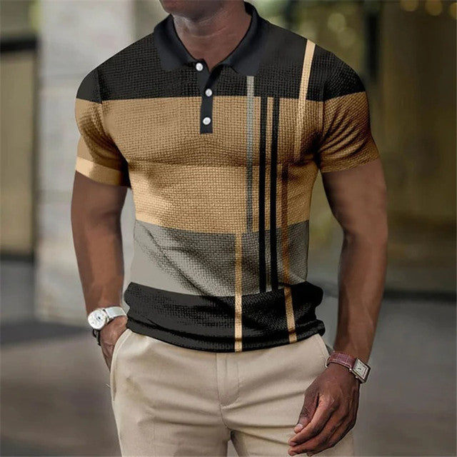 Goed passende heren poloshirt Finn, moderne uitstraling. Comfortabel voor dagelijks gebruik in lente en zomer.