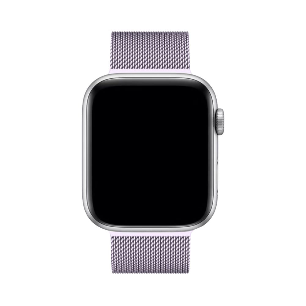 Unieke Milanese Apple Watch armband, roestvrij staal, flexibel en met een veilige magnetische sluiting.