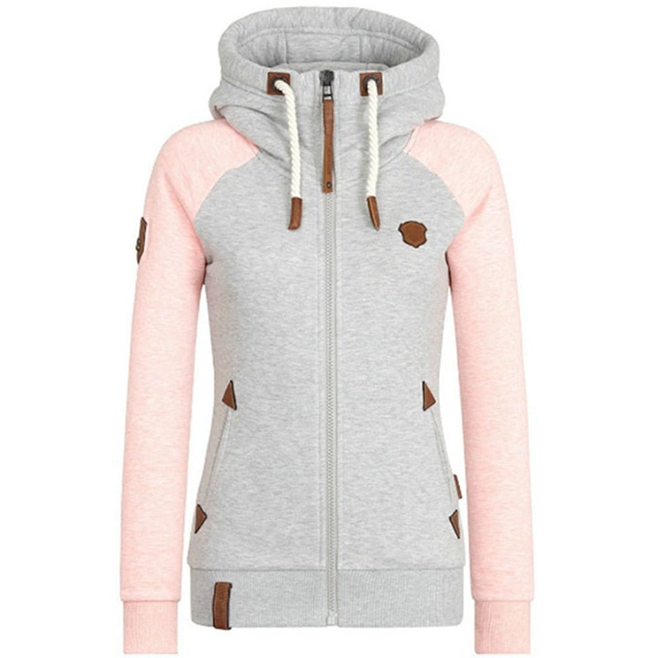 Lichtroze modern dames vest Sofia. Zacht, comfortabel en stijlvol voor trendy dameskleding.
