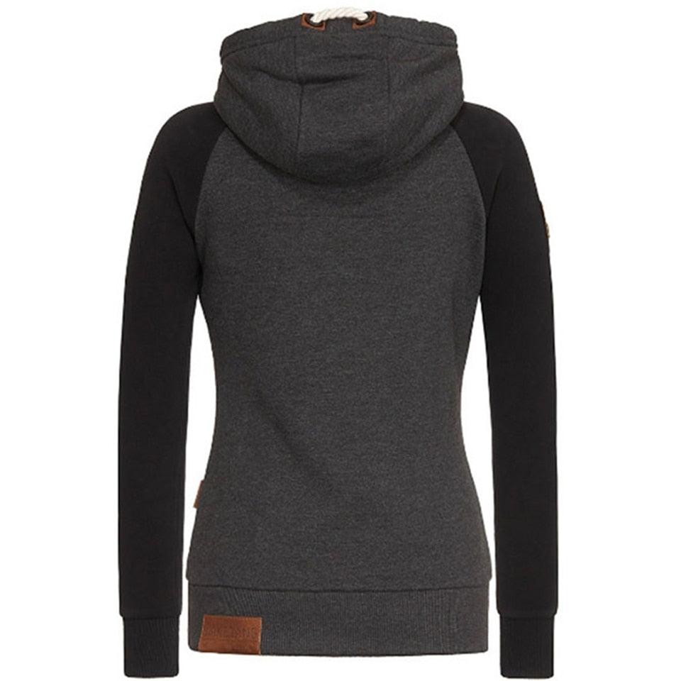 Zwart modern dames vest Sofia. Zacht en comfortabel, perfect voor een elegante en casual look.