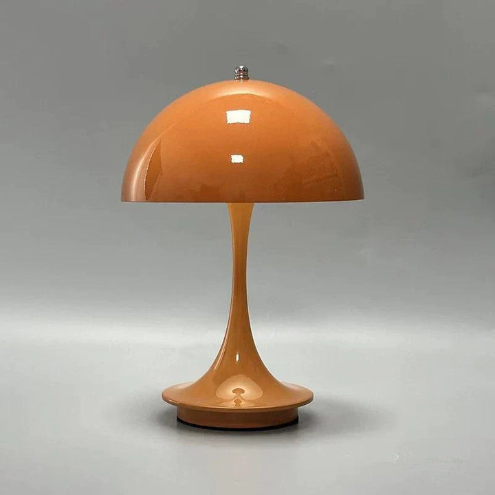 Handige draadloze en dimbare bloemknop lamp met LED. Oplaadbaar en creëert overal sfeer.