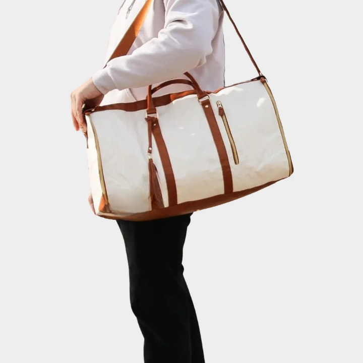 Compacte kreukvrije reistas Isabelle voor dames, ideaal als kledingzak en duffelbag voor reizen.