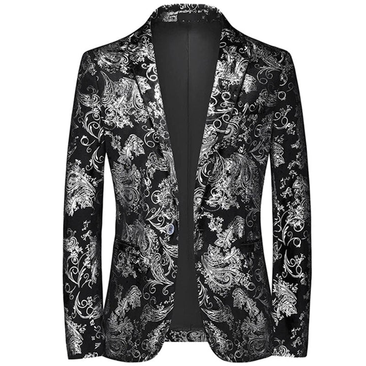 Stijlvolle heren zakelijke blazer voor een professionele en elegante look, perfect voor formele gelegenheden.