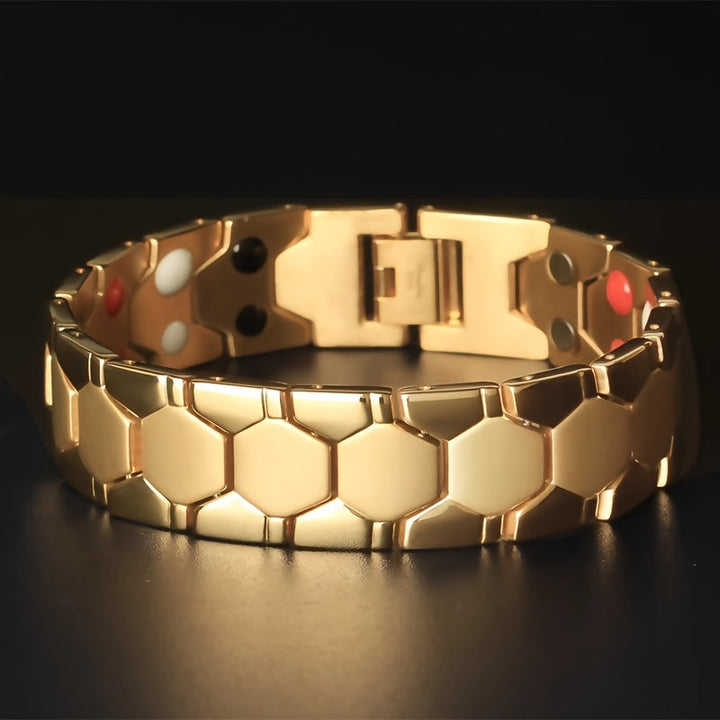 Heren titanium armband: stijlvol, modern & krasbestendig. Duurzaam accessoire voor de moderne man.