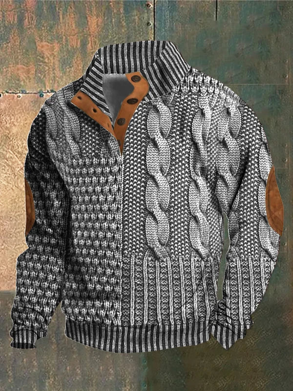 Zachte, comfortabele heren trui, een must-have voor casual herenmode. Warme trui voor de winter.