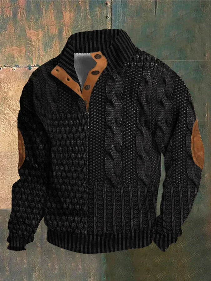 Essentiële winter trui voor heren, biedt warmte en comfort. Casual heren kleding in moderne stijl.