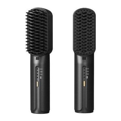 Elektrische platte baardborstel voor heren, stylet een perfect gevormde, gladde baard. Essentieel voor grooming.