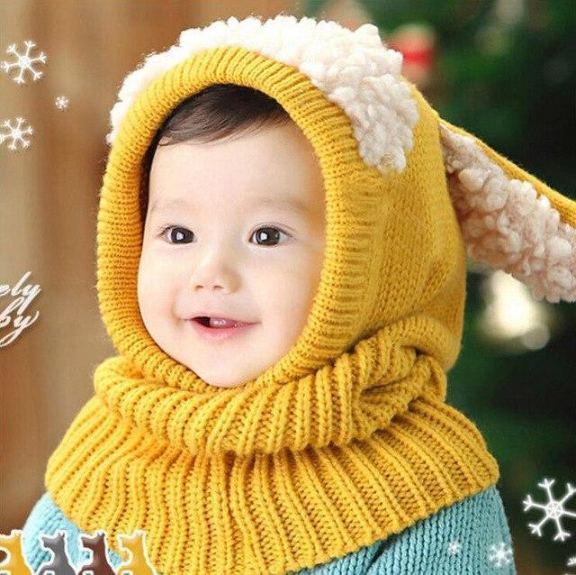 Leuke kinder winterset (muts & sjaal) voor 6 mnd-4 jr. Nu 1+1 gratis, perfect tegen de kou.