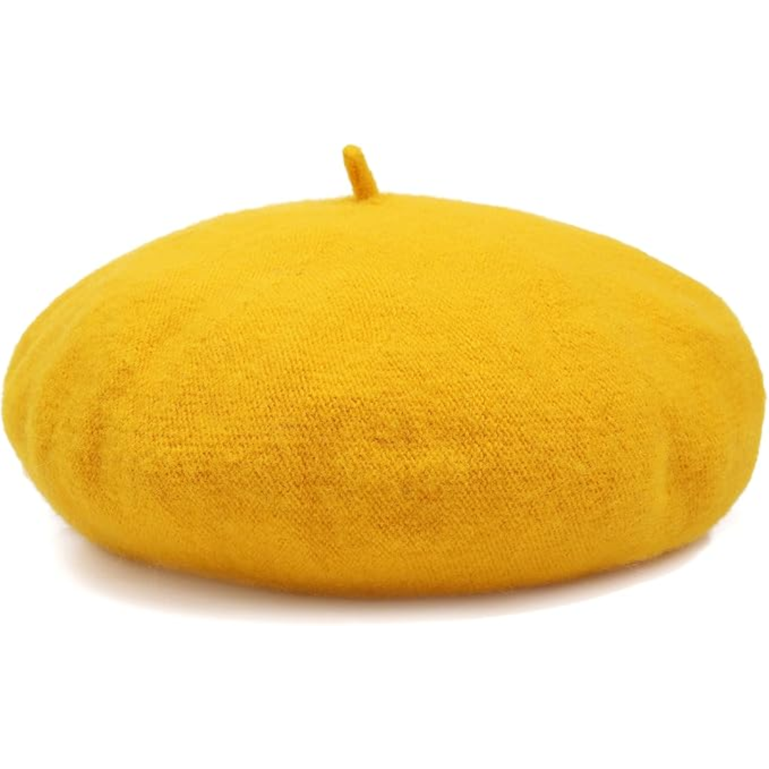Elegante Franse baret voor dames en heren, veelzijdig mode-item voor elke gelegenheid.