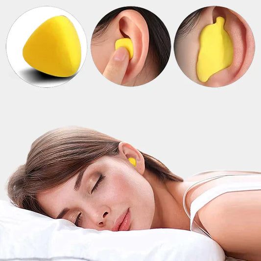 "Geluiddichte en waterdichte oordopjes, hypoallergeen, comfortabele pasvorm, blauw en zwart, voor vrouwen, diverse situaties.
