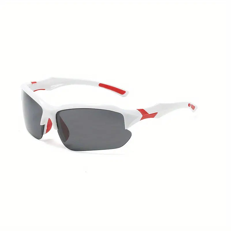 "Gepolariseerde sportzonnebril voor dames, flexibel design, UV400 bescherming, verminderde schittering, outdoor geschikt."