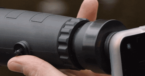 Weerbestendige monoculaire verrekijker, 600x zoom voor heldere outdoor observatie.