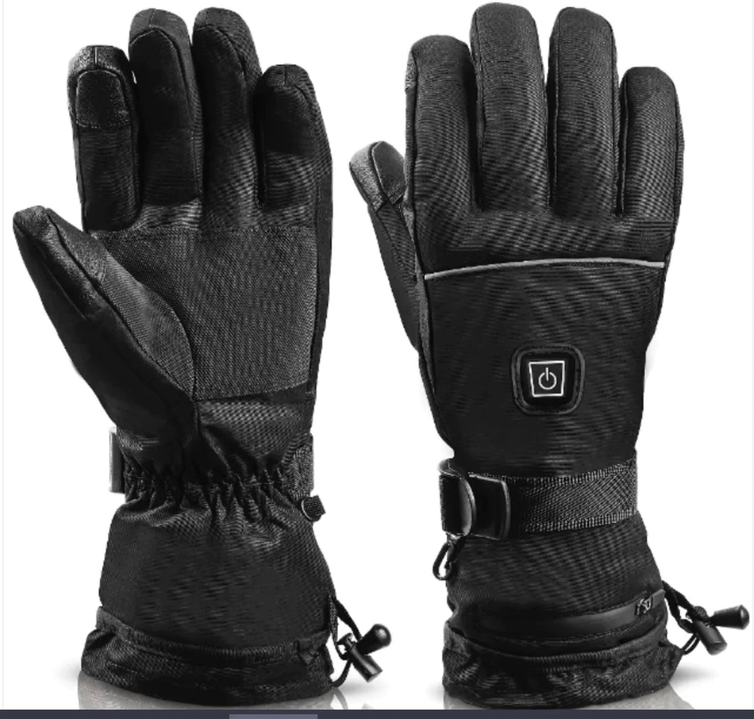 Duurzame verwarmde handschoenen met batterij voor wintersport. Waterbestendig en unisex, perfect tegen extreme kou buiten.