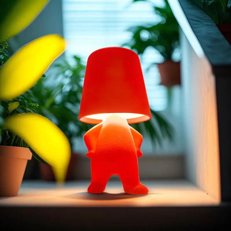Moderne GlowFigur sfeerverlichting als nachtlamp voor kinderkamer; draadloos en stijlvol.
