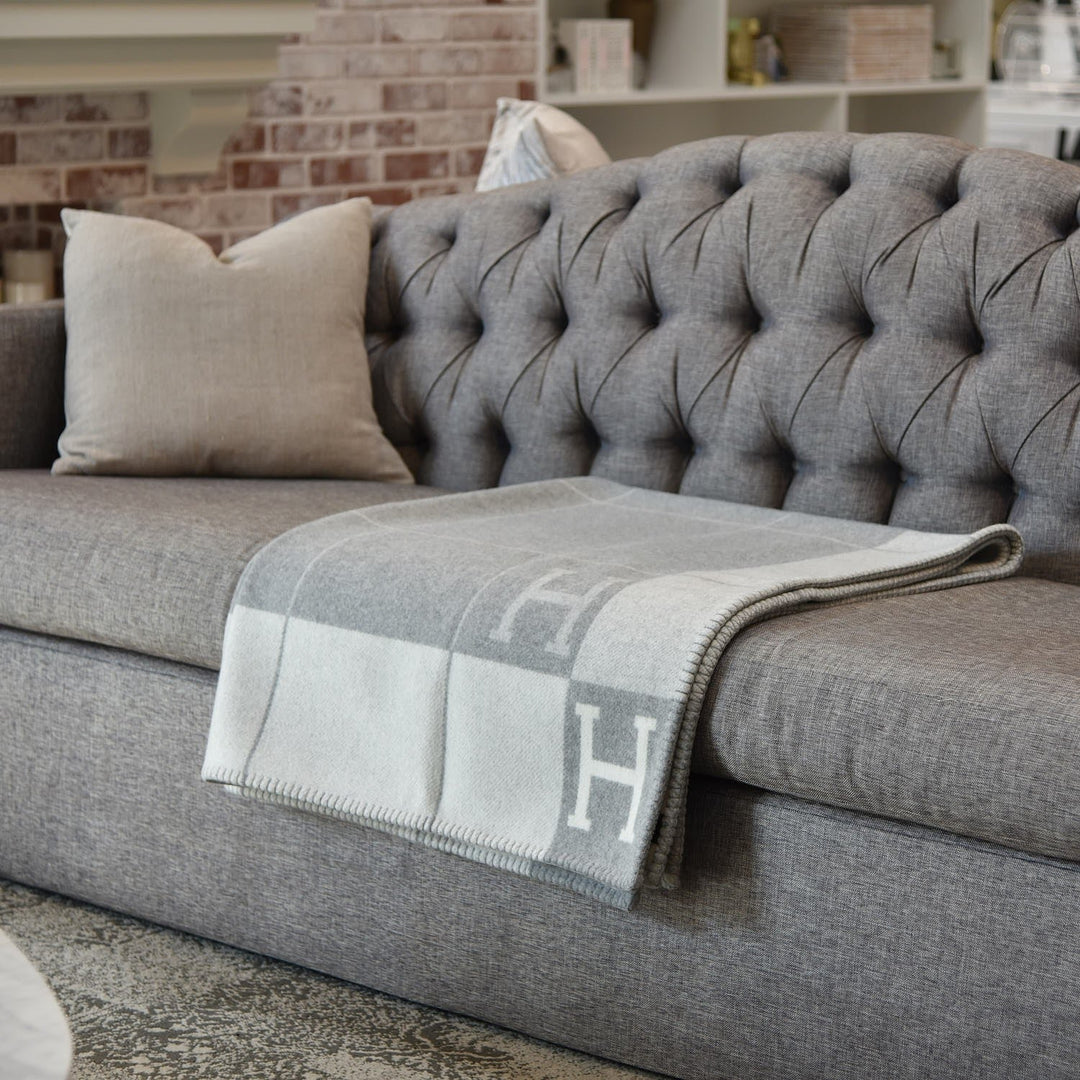 Luxe kasjmier en wol deken voor comfort en stijl, heerlijk zacht en warm.