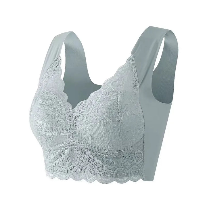 Comfortabele dames BH in grote maten, naadloos en ondersteunend, anti-verzakking voor een flatterend silhouet.