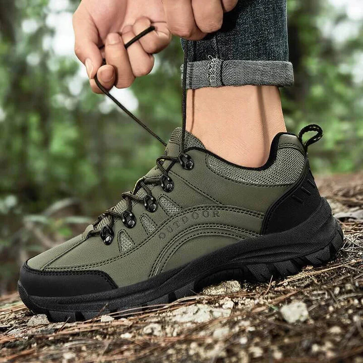 Heren orthopedische wandelschoenen, ideaal voor comfort en steun tijdens lange buitenactiviteiten en trekking.