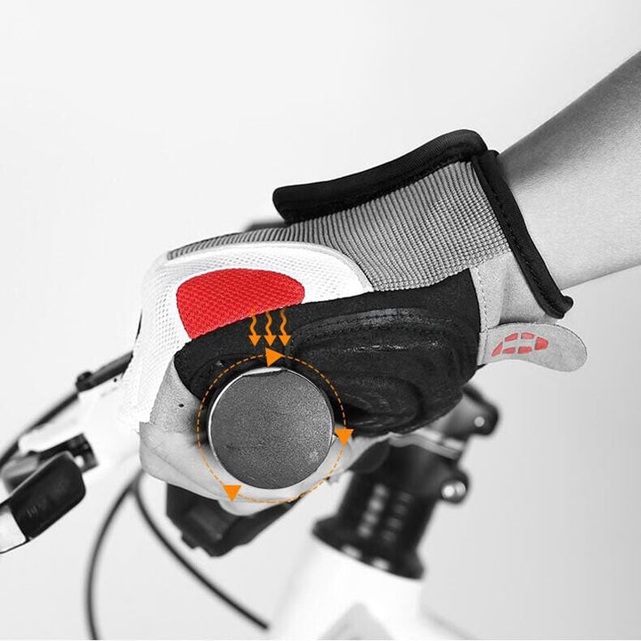 Unisex sportaccessoire: BikeGuard™ gelhandschoenen, ideaal voor fietsen met verbeterde grip en comfort.