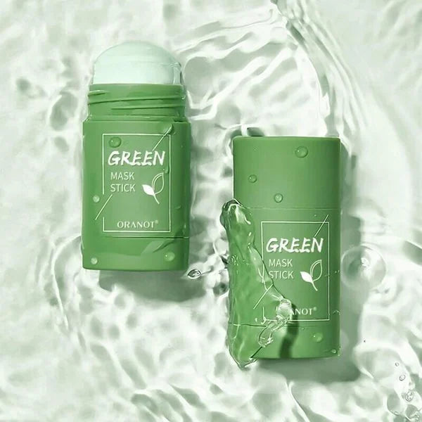 Hydraterende groene thee masker stick, een zuiverend gezichtsmasker voor diepe reiniging en een gezonde huid.