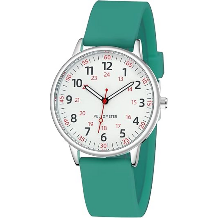 Siliconen waterdicht zusterhorloge, een onmisbaar accessoire voor elke verpleegkundige.