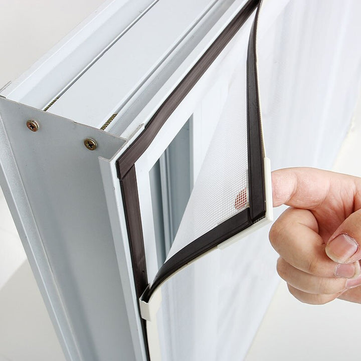 EasyFix magnetische raamhor voor open ramen zonder muggen of vliegen.