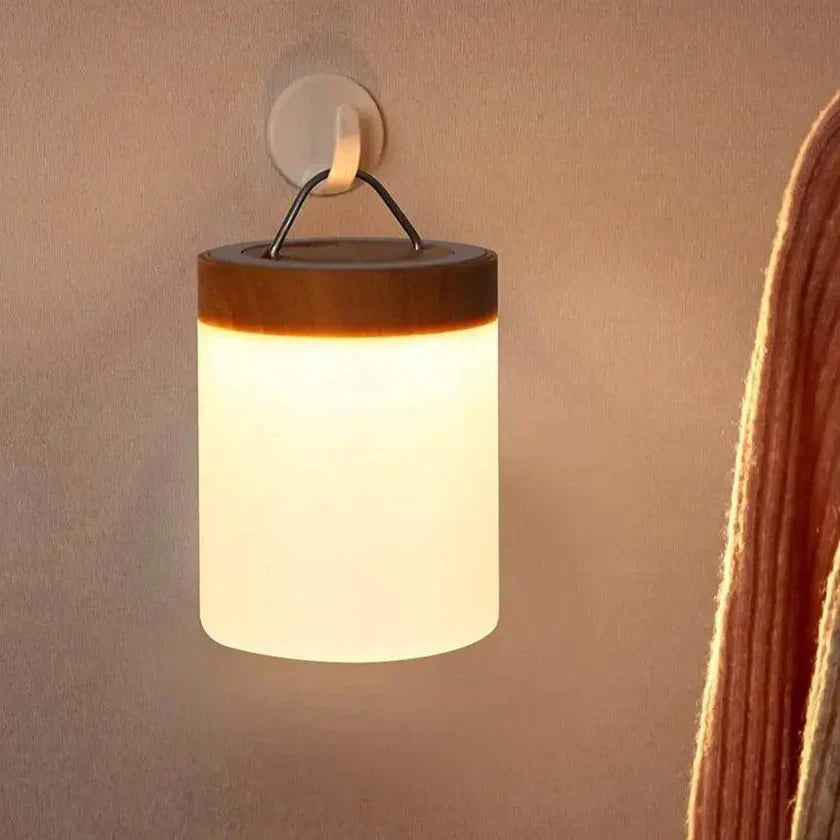 Moderne oplaadbare sfeerlamp, tafellamp met touch control, LED en draagbaar design voor elk interieur.