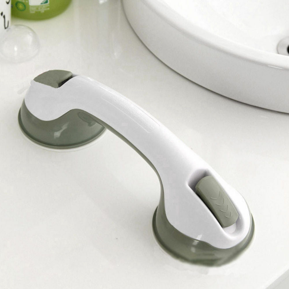 Veilige douchebeugel en badbeugel met zuignap, ideaal als hulpmiddel voor grip bij toilet of bad.