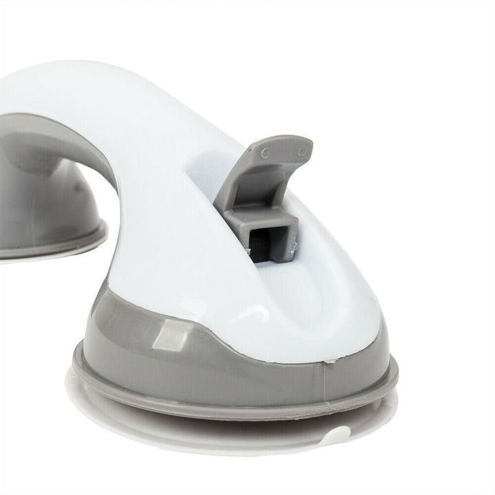 Betrouwbare badkamer steunbeugel met extra sterke zuignap, biedt solide veiligheid voor dagelijks gebruik.