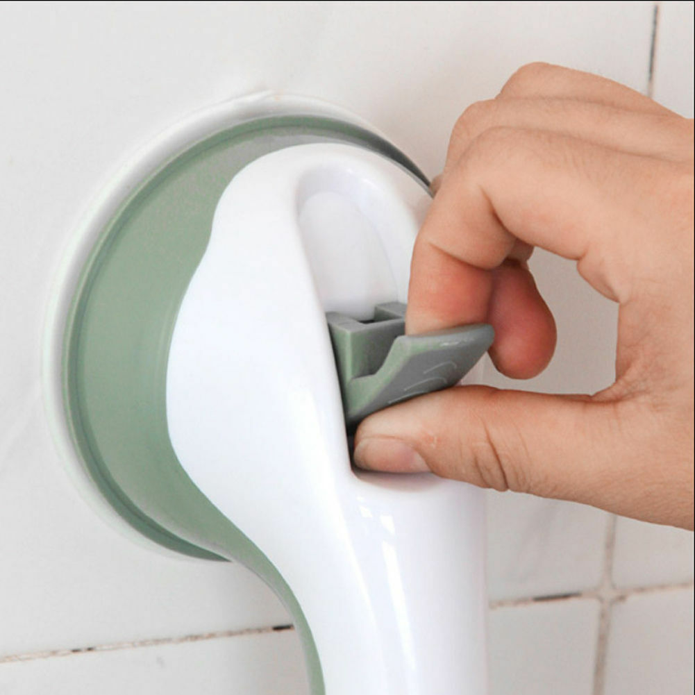 Veelzijdige badkameraccessoire steunbeugel; een veilig hulpmiddel voor extra grip in natte ruimtes.