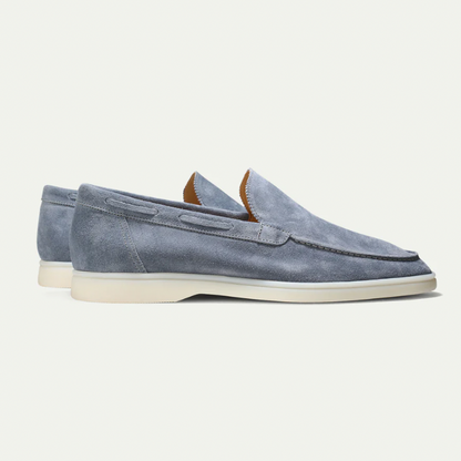 "Handgemaakte heren suède loafers: luxe, stijlvol ontwerp, zacht premium materiaal, perfect voor elke gelegenheid."