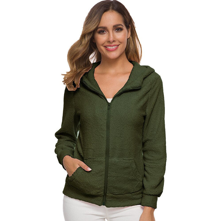 Dames fleece vest met rits, warm en zacht, ideaal voor de winter.