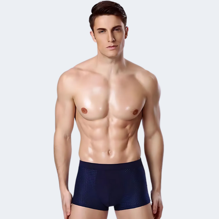 Heren boxershort set in zachte, ademende stof. Ultra comfortabel ondergoed met optimale stretch voor de beste pasvorm.