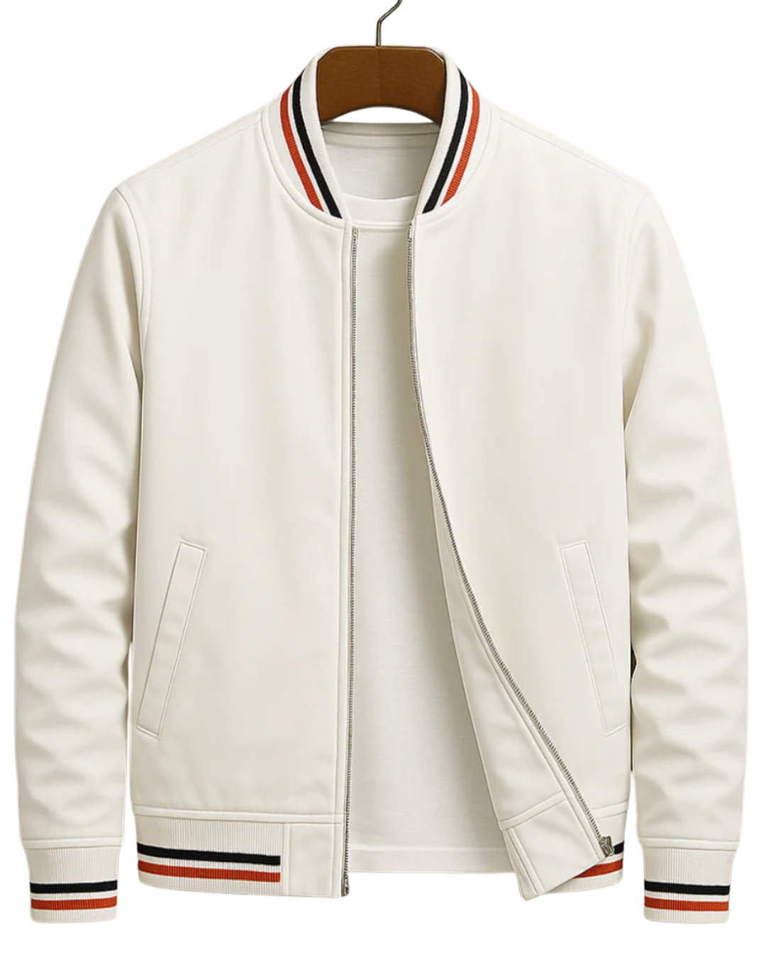 Stijlvol heren bomberjack met ritssluiting, perfect voor een casual of sportieve look.
