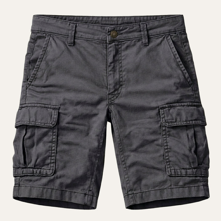 Zomerse heren shorts cargo model, regular fit, voor comfort en stijl op warme dagen.