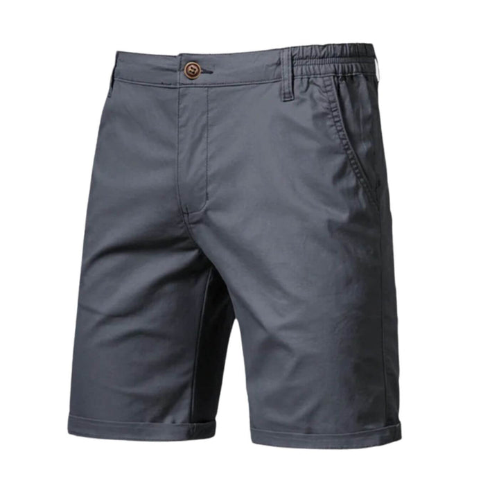 Modieuze heren shorts, flexibel en comfortabel met stretch voor zomerse vrije tijd.