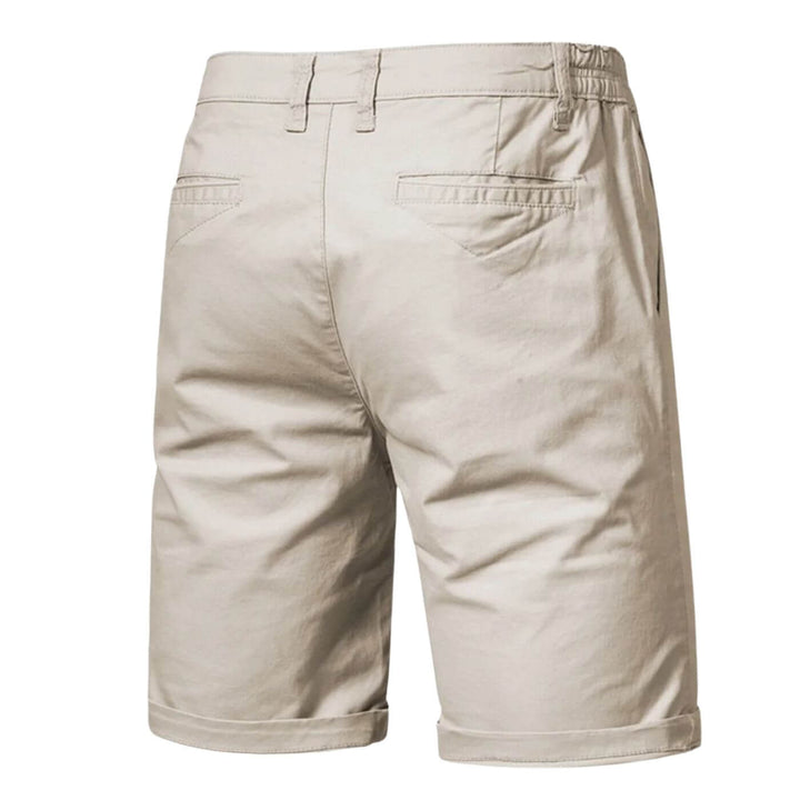 Casual heren shorts met stretch, ontworpen voor comfort en stijl in de zomer en vrije tijd.