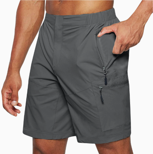 Casual heren shorts voor de zomer, perfect voor vrije tijd. Ademende sportshorts met comfortabele pasvorm.
